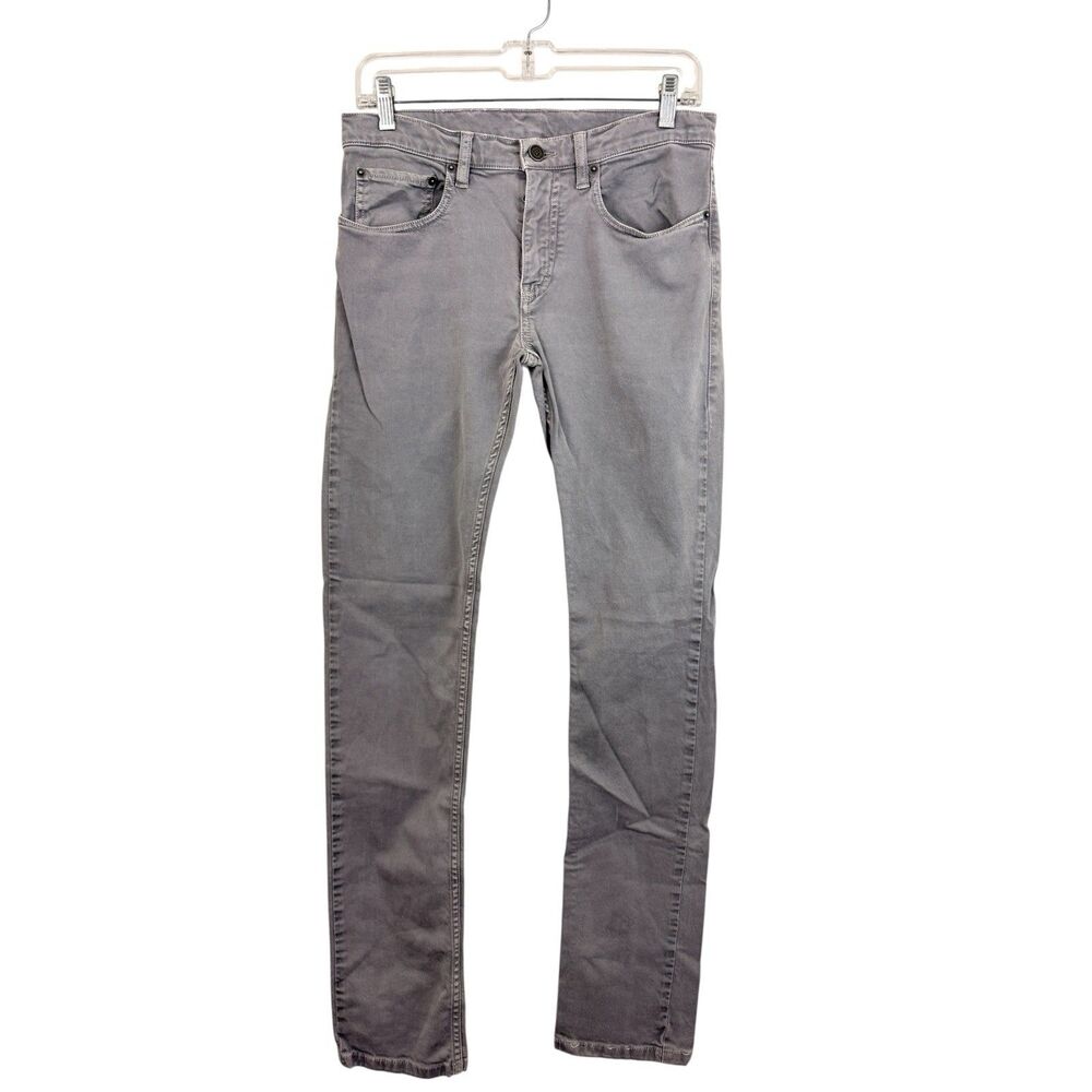 Belstaff Goodwood GSR Gray Jeans Mens Sz Small 30x32 Slim Fit Cotton Skinny